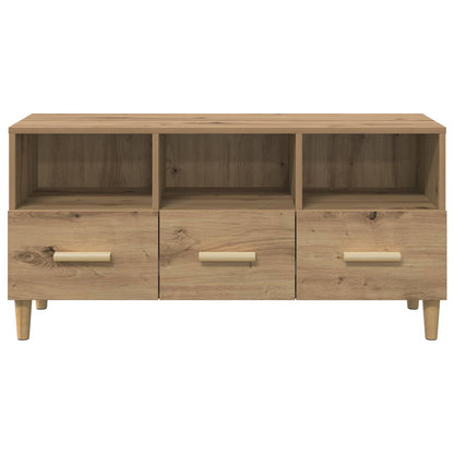 TV Cabinet 102 x 36 x 50 cm Artisian Oak Engineered Wood