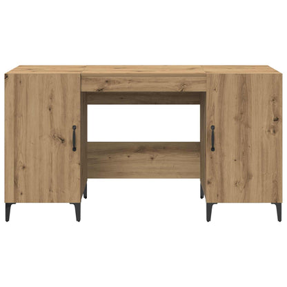 Desk Artisian Oak Engineered Wood 140 x 50 x 75 cm