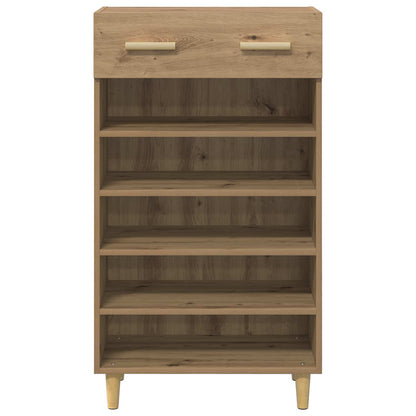 Shoe Cabinet 60 x 35 x 105 cm Engineered Wood Artisian Oak