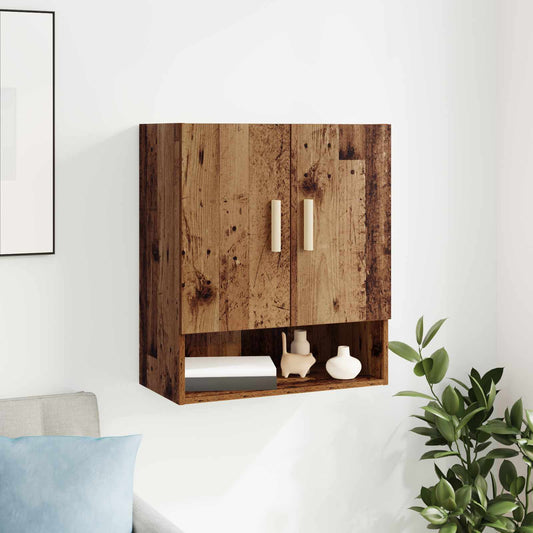 Wall Cabinet 60 x 31 x 70 cm Engineered Wood Old Wood
