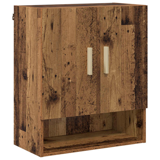 Wall Cabinet 60 x 31 x 70 cm Engineered Wood Old Wood