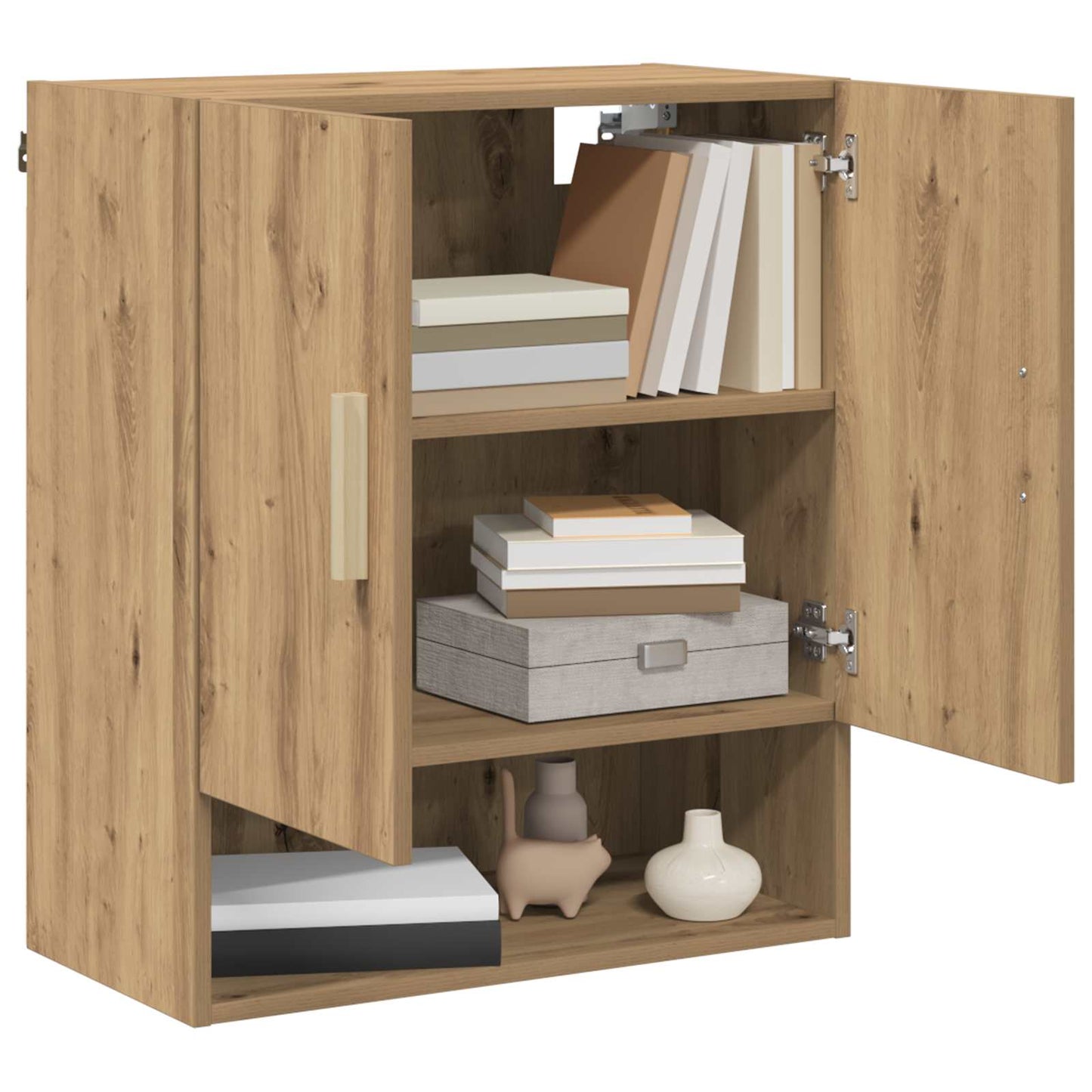 Wall Cabinet 60 x 31 x 70 cm Engineered Wood Artisian Oak