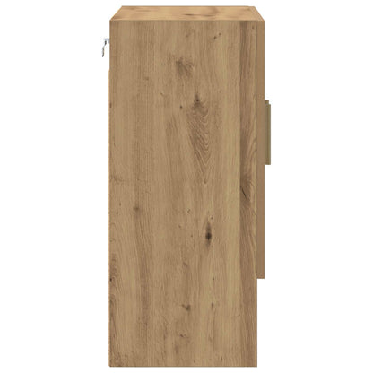 Wall Cabinet 60 x 31 x 70 cm Engineered Wood Artisian Oak