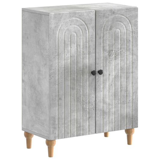 3 Piece Bathroom Cabinet Set ALKMAAR Concrete Grey