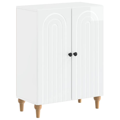 3 Piece Bathroom Cabinet Set ALKMAAR High Gloss White