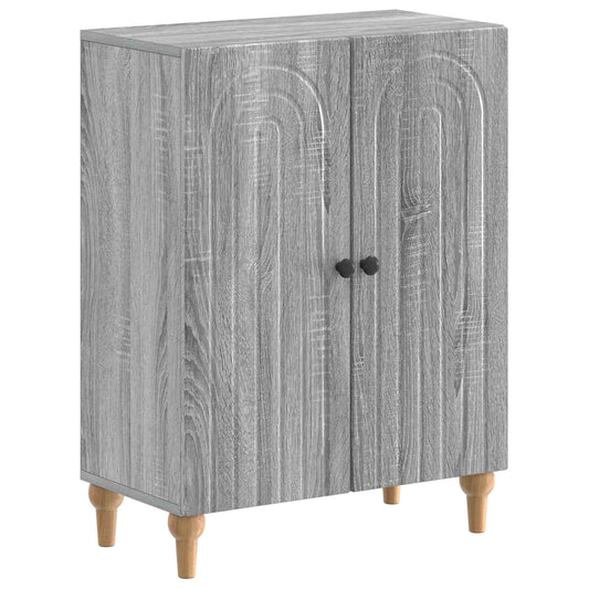 3 Piece Bathroom Cabinet Set ALKMAAR Grey Sonoma