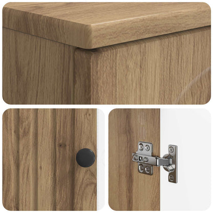 3 Piece Bathroom Cabinet Set ALKMAAR Artisan Oak