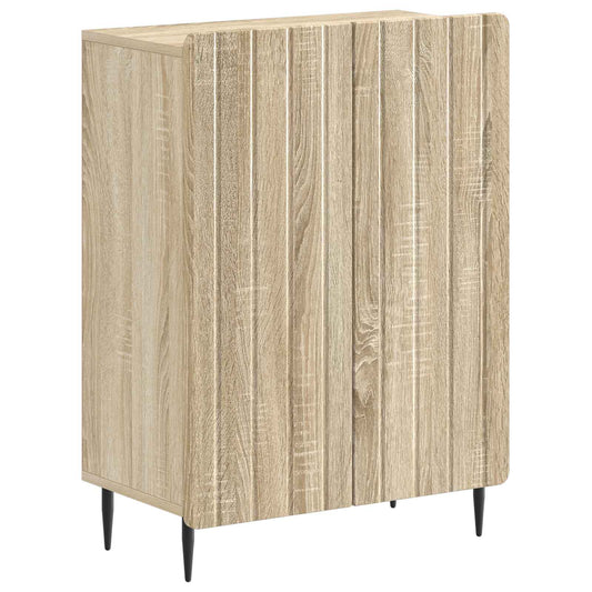 3 Piece Bathroom Cabinet Set ZWOLLE Sonoma Oak Engineered Wood
