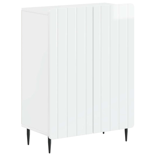 3 Piece Bathroom Cabinet Set ZWOLLE High Gloss White