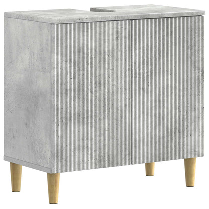 3 Piece Bathroom Cabinet Set ARNHEM Concrete Grey