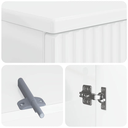3 Piece Bathroom Cabinet Set ARNHEM High Gloss White
