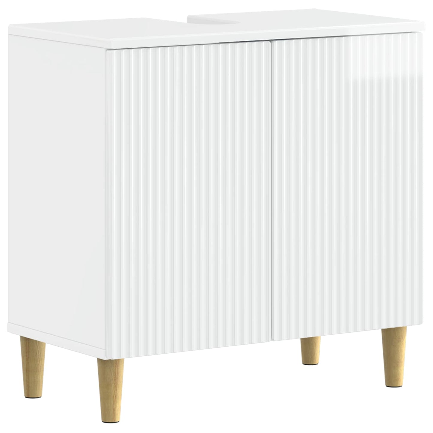 3 Piece Bathroom Cabinet Set ARNHEM High Gloss White