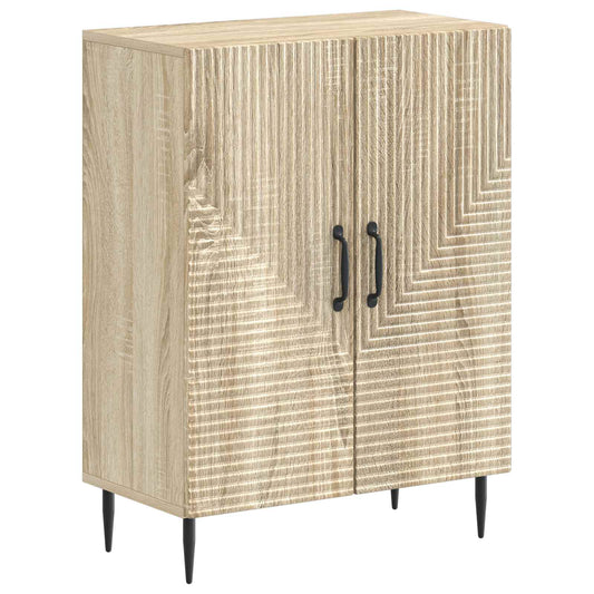 3 Piece Bathroom Cabinet Set HAARLEM Sonoma Oak Engineered Wood