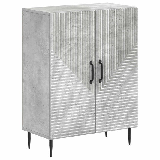 3 Piece Bathroom Cabinet Set HAARLEM Concrete Grey