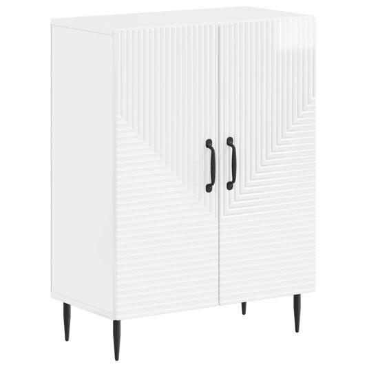 3 Piece Bathroom Cabinet Set HAARLEM High Gloss White