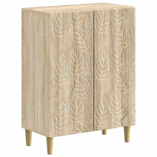 3 Piece Bathroom Cabinet Set DELFT Sonoma Oak Engineered Wood