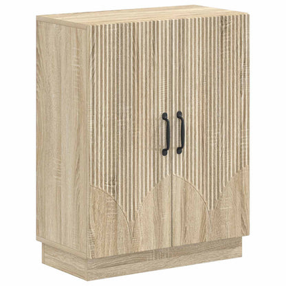 3 Piece Bathroom Cabinet Set HOORN Sonoma Oak Engineered Wood