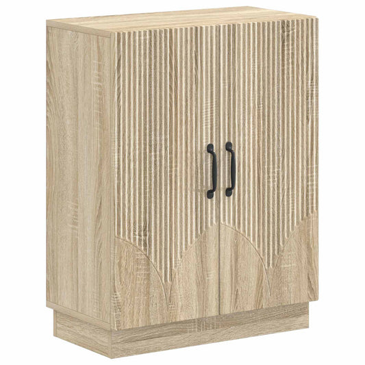 3 Piece Bathroom Cabinet Set HOORN Sonoma Oak Engineered Wood