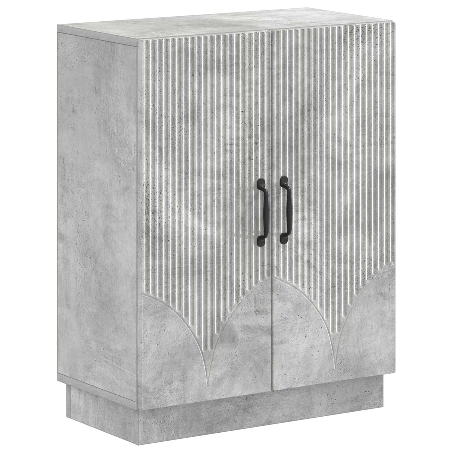 3 Piece Bathroom Cabinet Set HOORN Concrete Grey