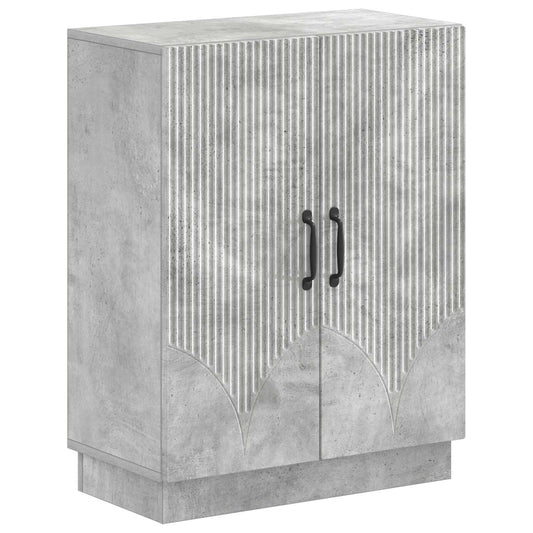 3 Piece Bathroom Cabinet Set HOORN Concrete Grey