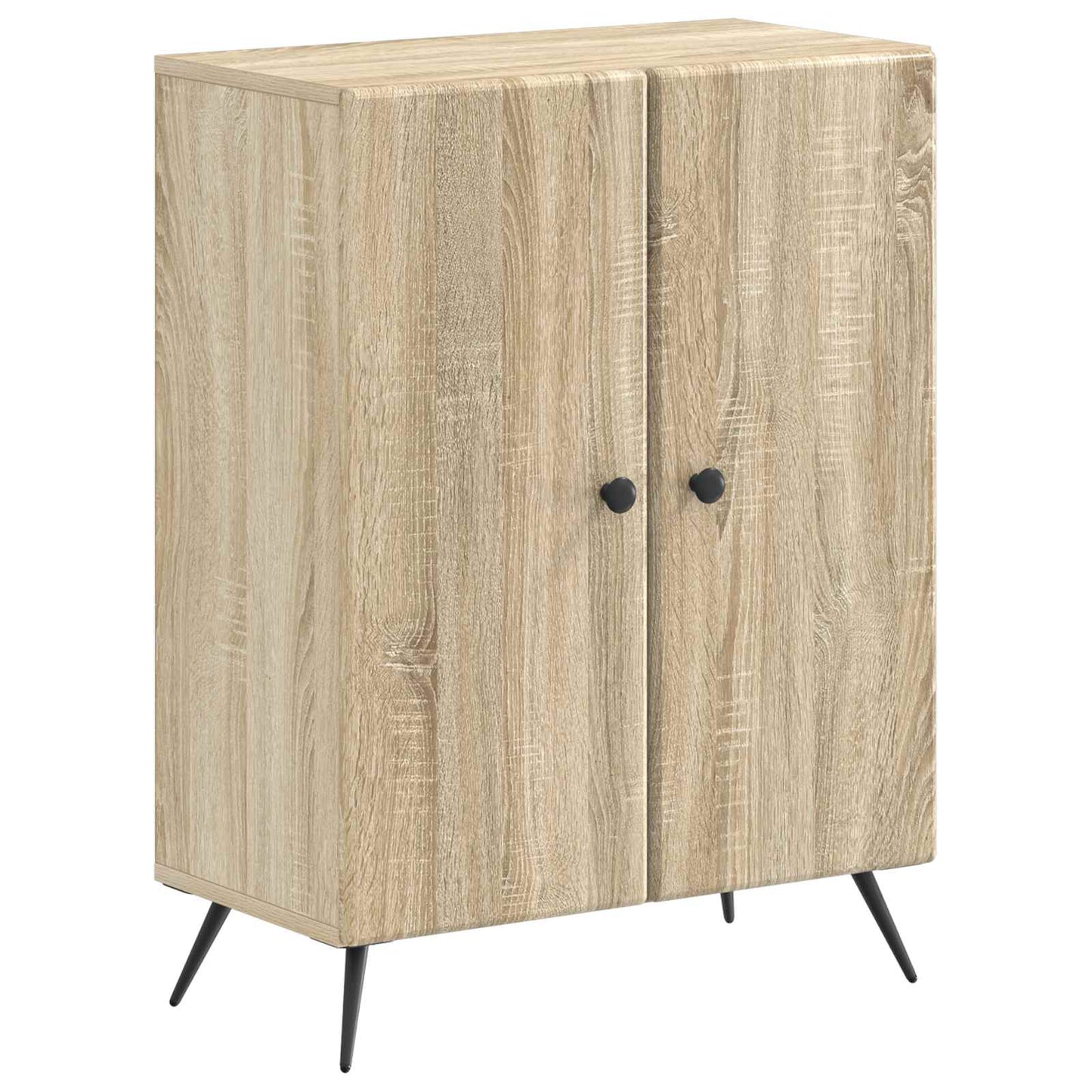 3 Piece Bathroom Cabinet Set BREDA Sonoma Oak Engineered Wood
