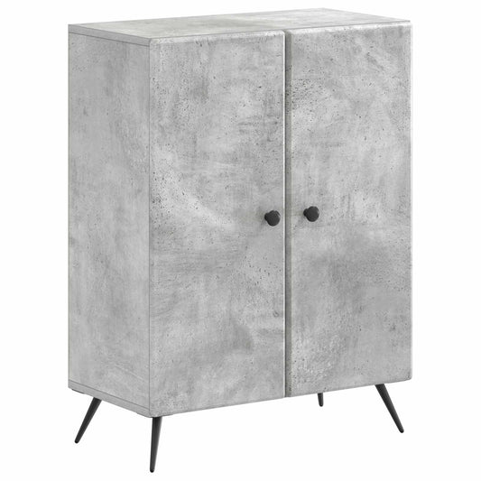 3 Piece Bathroom Cabinet Set BREDA Concrete Grey