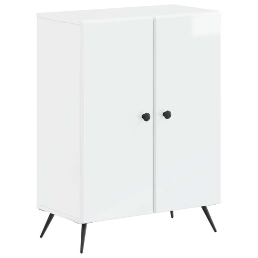 3 Piece Bathroom Cabinet Set BREDA High Gloss White