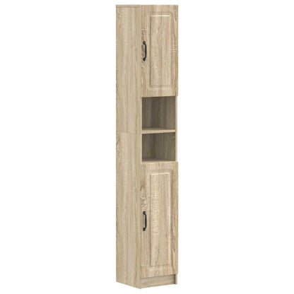 3 Piece Bathroom Cabinet Set UTRECHT Sonoma Oak Engineered Wood