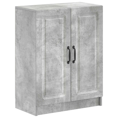 3 Piece Bathroom Cabinet Set UTRECHT Concrete Grey