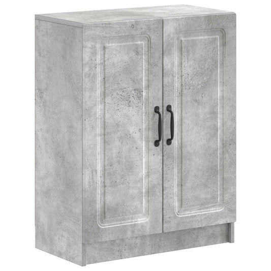 3 Piece Bathroom Cabinet Set UTRECHT Concrete Grey