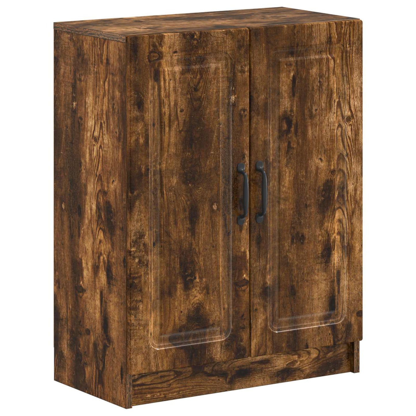 3 Piece Bathroom Cabinet Set UTRECHT Smoked Oak Engineered Wood