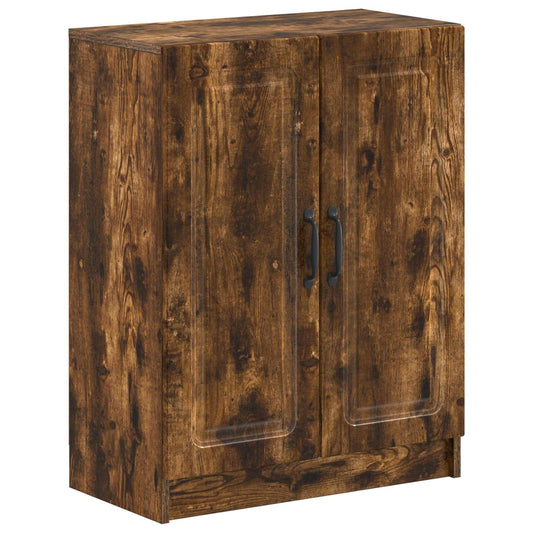 3 Piece Bathroom Cabinet Set UTRECHT Smoked Oak Engineered Wood