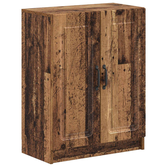 3 Piece Bathroom Cabinet Set UTRECHT Old Wood Engineered Wood