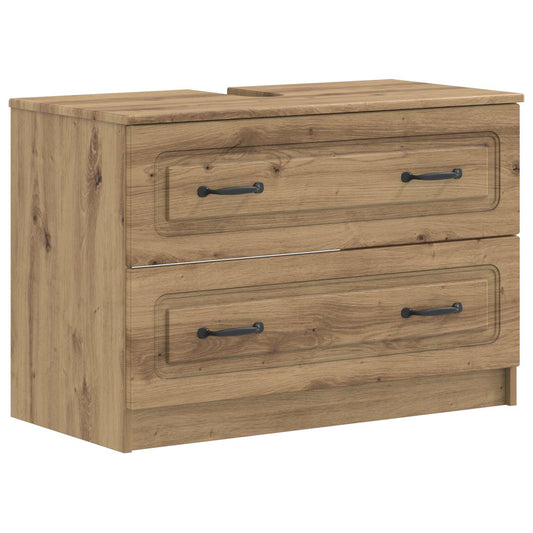 2 Piece Bathroom Cabinet Set UTRECHT Artisan Oak