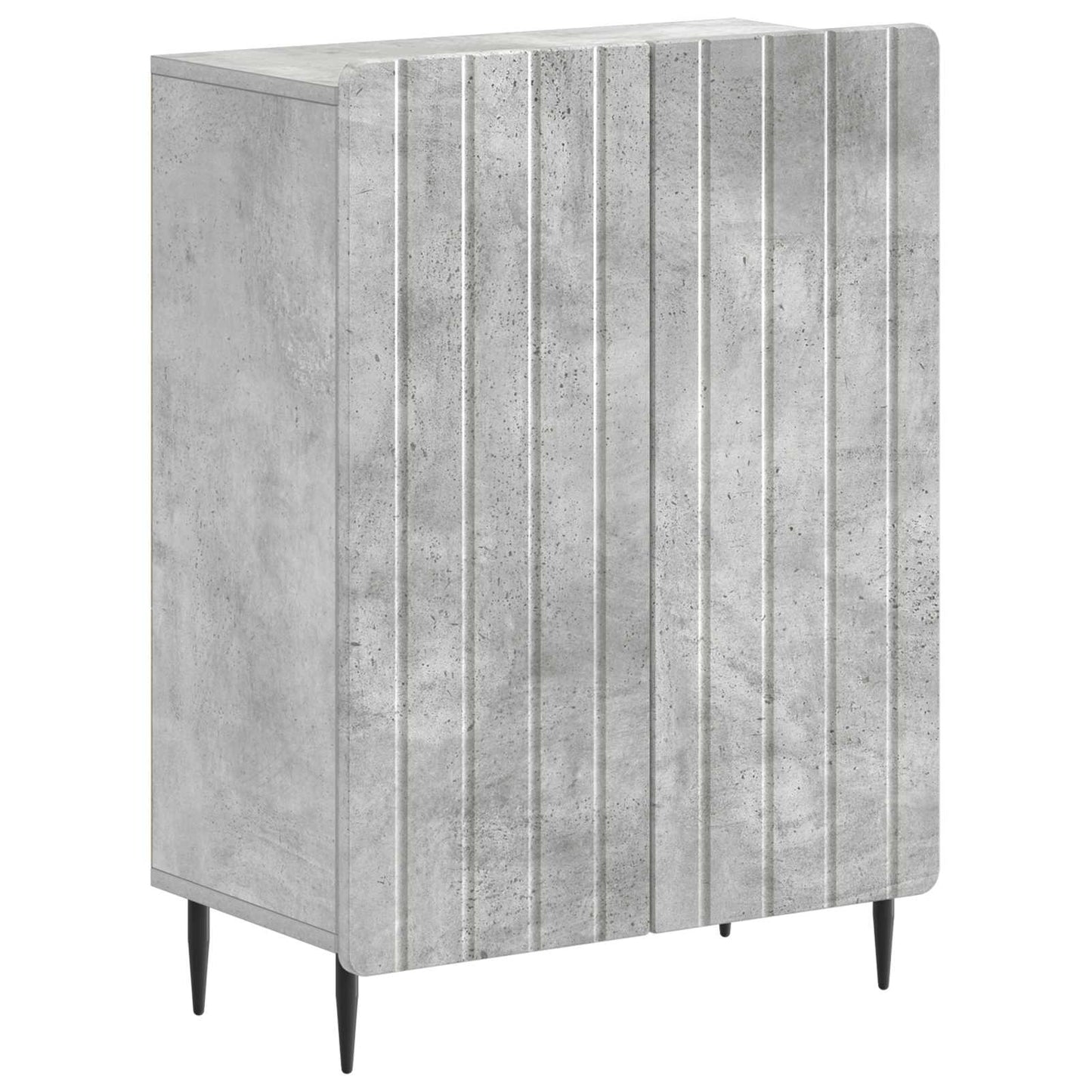 2 Piece Bathroom Cabinet Set ZWOLLE Concrete Grey