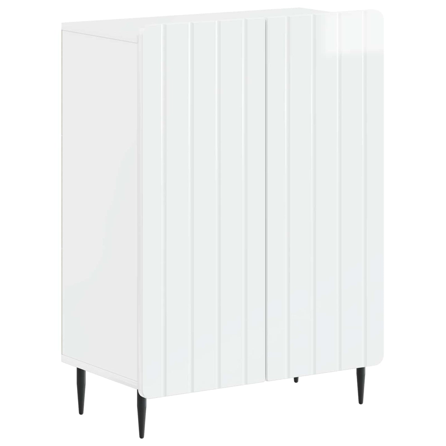 2 Piece Bathroom Cabinet Set ZWOLLE High Gloss White