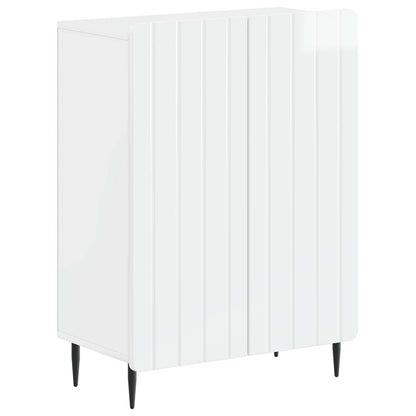 2 Piece Bathroom Cabinet Set ZWOLLE High Gloss White