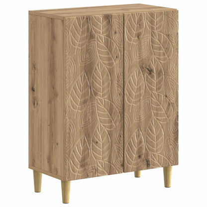 2 Piece Bathroom Cabinet Set DELFT Artisan Oak Engineered Wood