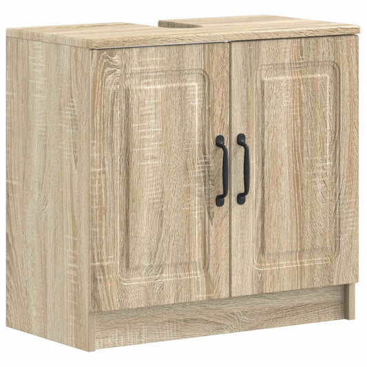 2 Piece Bathroom Cabinet Set UTRECHT Sonoma Oak Engineered Wood