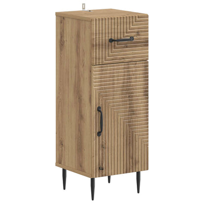 2 Piece Bathroom Cabinet Set HAARLEM Artisan Oak