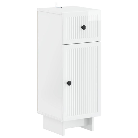 3 Piece Bathroom Cabinet Set EDE High Gloss White