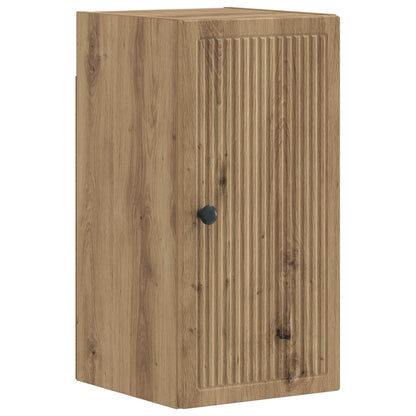 3 Piece Bathroom Cabinet Set EDE Artisan Oak Engineered Wood