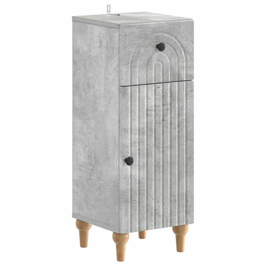 3 Piece Bathroom Cabinet Set ALKMAAR Concrete Grey