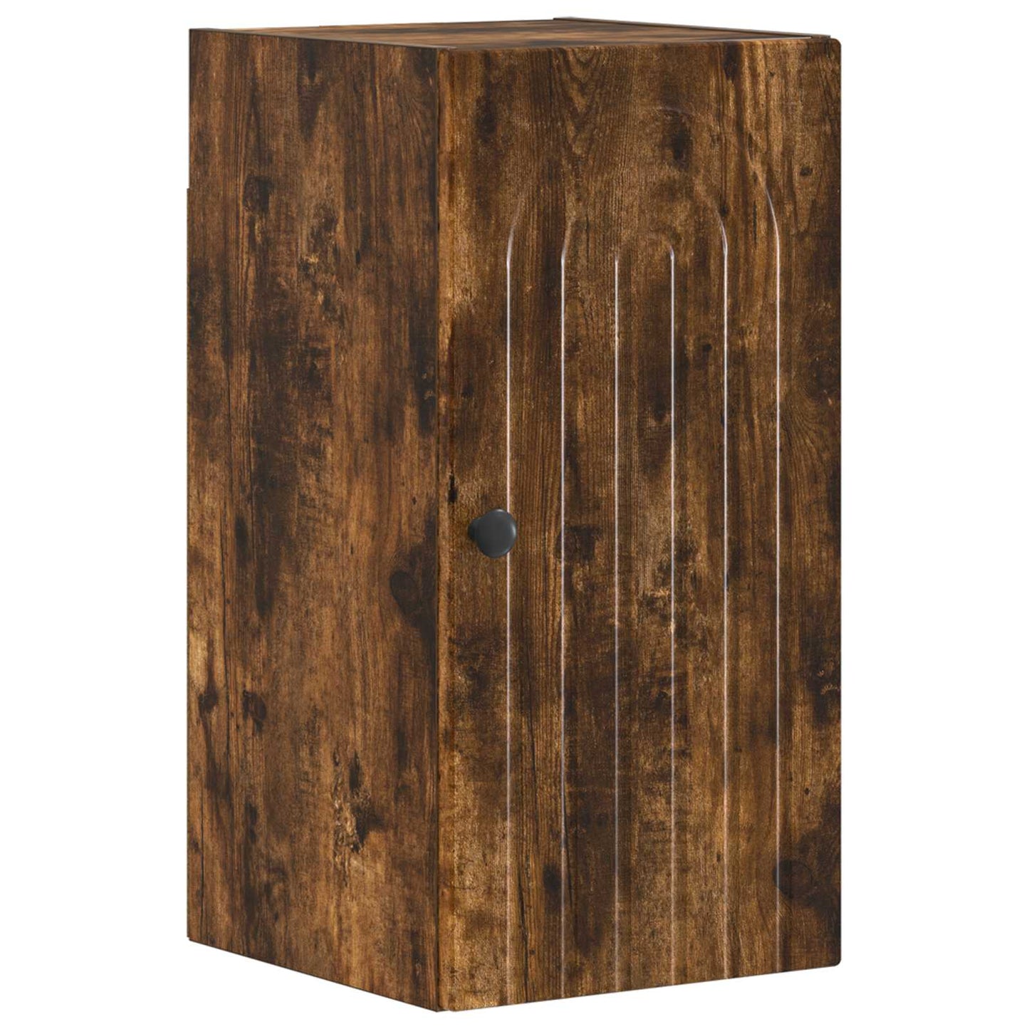 3 Piece Bathroom Cabinet Set ALKMAAR Smoked Oak Engineered Wood