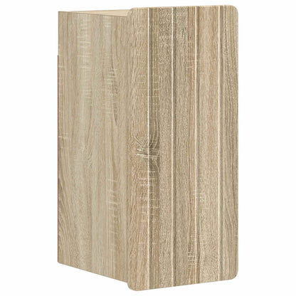 3 Piece Bathroom Cabinet Set ZWOLLE Sonoma Oak Engineered Wood