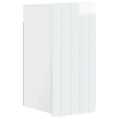3 Piece Bathroom Cabinet Set ZWOLLE High Gloss White