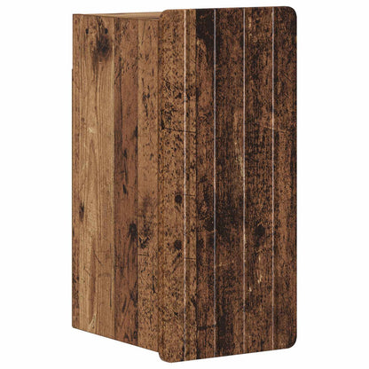 3 Piece Bathroom Cabinet Set ZWOLLE Old Wood Engineered Wood