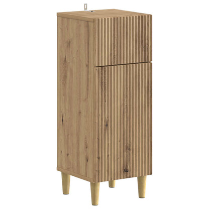 3 Piece Bathroom Cabinet Set ARNHEM Artisan Oak Engineered Wood