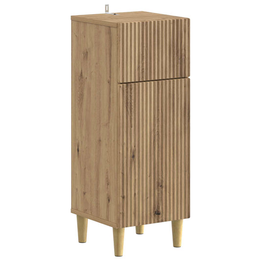 3 Piece Bathroom Cabinet Set ARNHEM Artisan Oak Engineered Wood