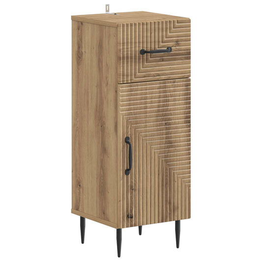 3 Piece Bathroom Cabinet Set HAARLEM Artisan Oak